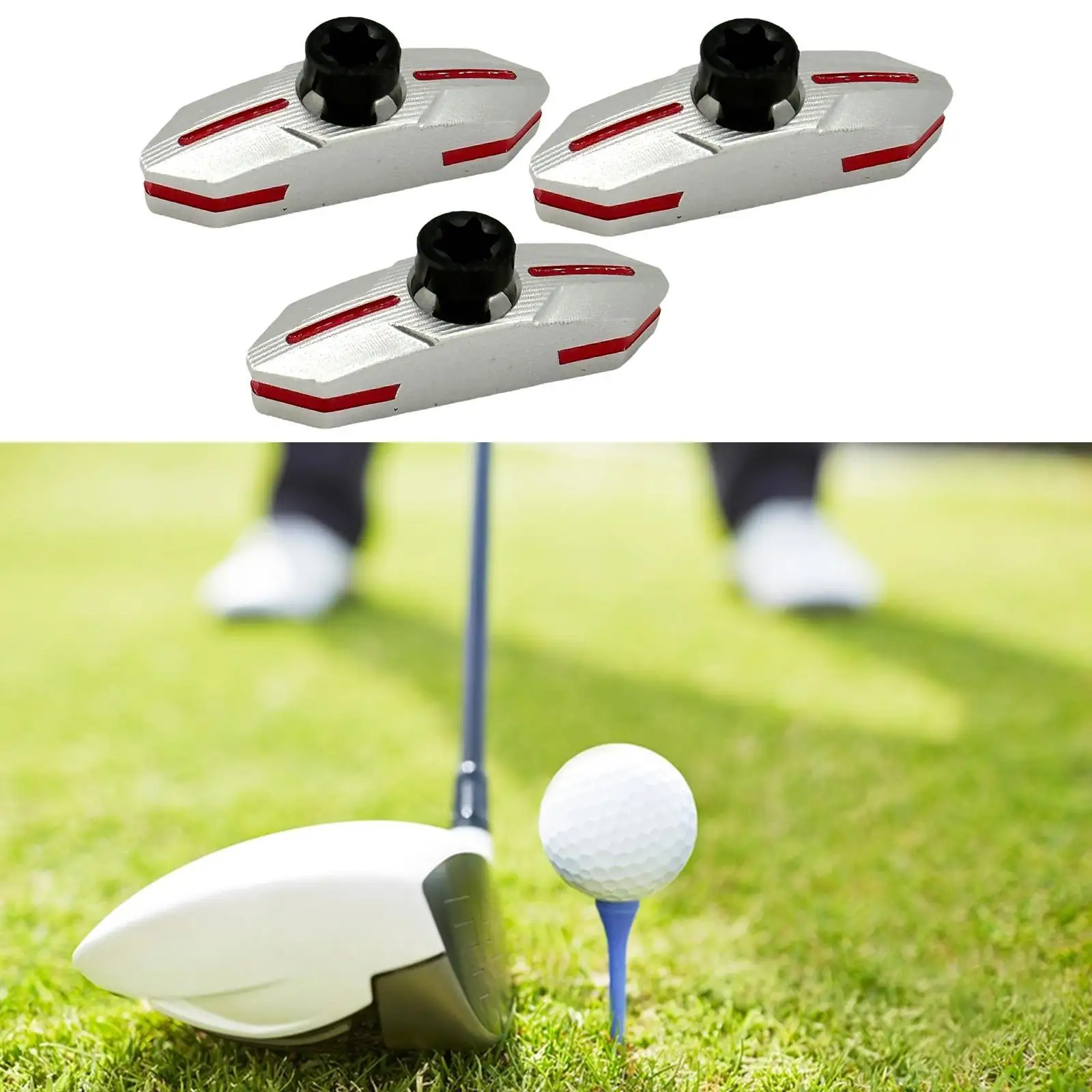 Golf Weight for Driver Head Replacement, Enhance Control Practice Sport Practical, Golf Supplies Sturdy Driver Weight
Golf Weight for Driver Head Replacement, Enhance Control Practice Sport Practical, Golf Supplies Sturdy Driver Weight
