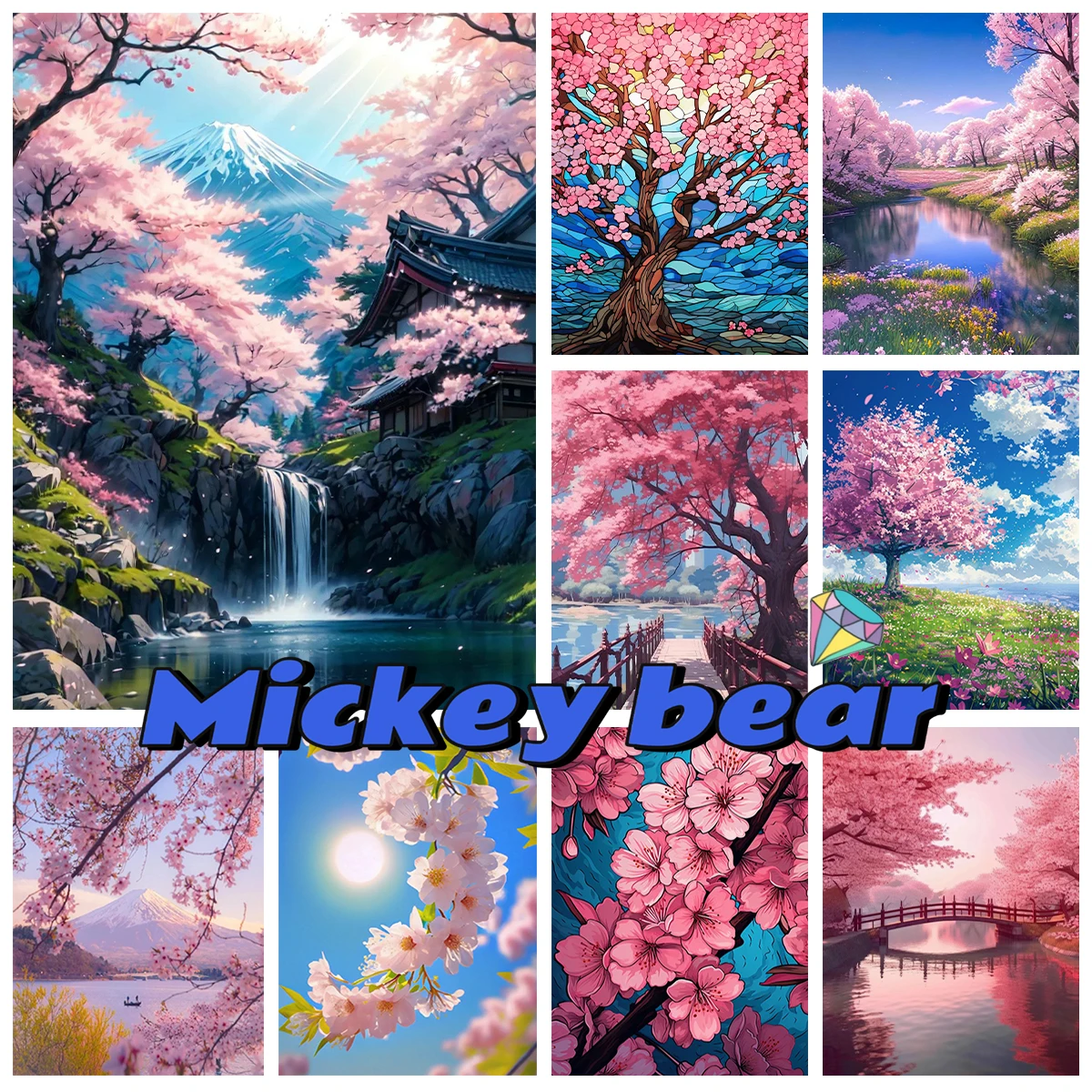 Cherry Blossoms Diamond Art Painting Pink Flowers Diy 5D Diamond Embroidery Cross Stitch Simple Hand Gift Home Room Wall Decor
Cherry Blossoms Diamond Art Painting Pink Flowers Diy 5D Diamond Embroidery Cross Stitch Simple Hand Gift Home Room Wall Decor