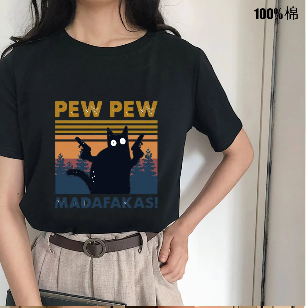 Pew Pew Madafakas Print T-shirts Women Summer 2022 Graphic Tees Funny Shirts For woman tshirts Loose Crew Neck Harajuku Tops
Pew Pew Madafakas Print T-shirts Women Summer 2022 Graphic Tees Funny Shirts For woman tshirts Loose Crew Neck Harajuku Tops