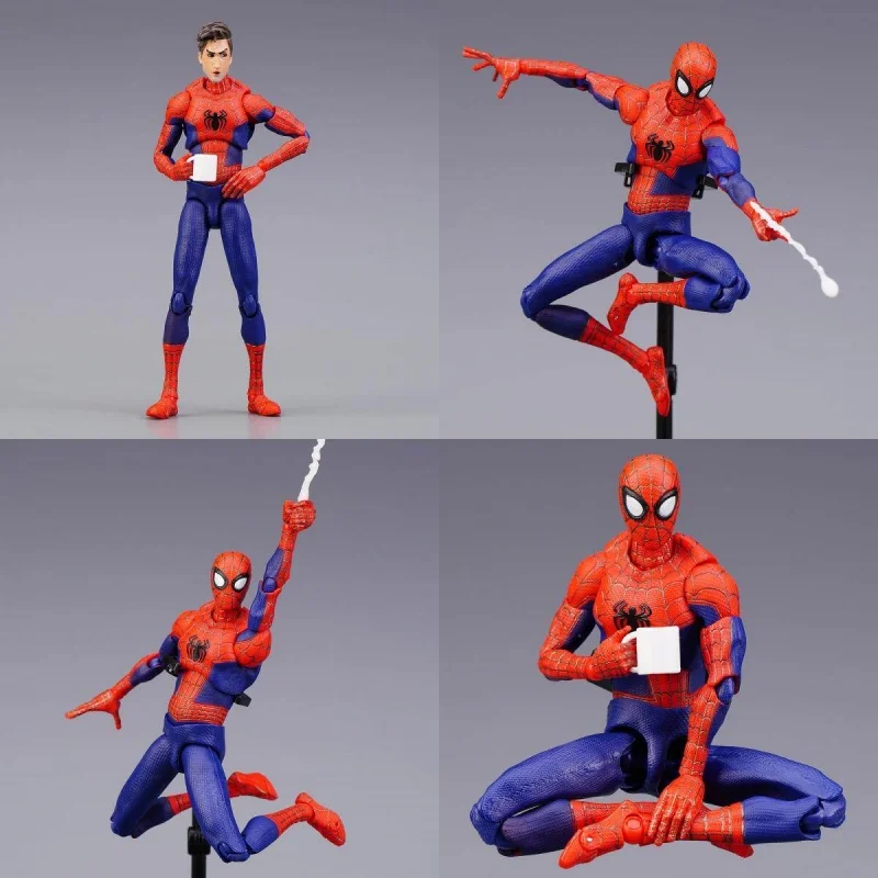 Spider-Verse Sv-Action Peter B.Parker Ko Articulated Anime Figure Action Figures Statue Collect Desktop Decor Model Kit Toy Gift
Spider-Verse Sv-Action Peter B.Parker Ko Articulated Anime Figure Action Figures Statue Collect Desktop Decor Model Kit Toy Gift