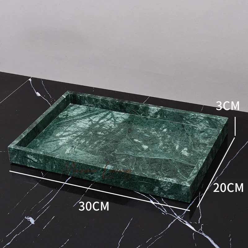 Green Marble Serving Tray Luxury Rectangular Washbasin Vanity Storage Tray Bathroom Accessories
Green Marble Serving Tray Luxury Rectangular Washbasin Vanity Storage Tray Bathroom Accessories