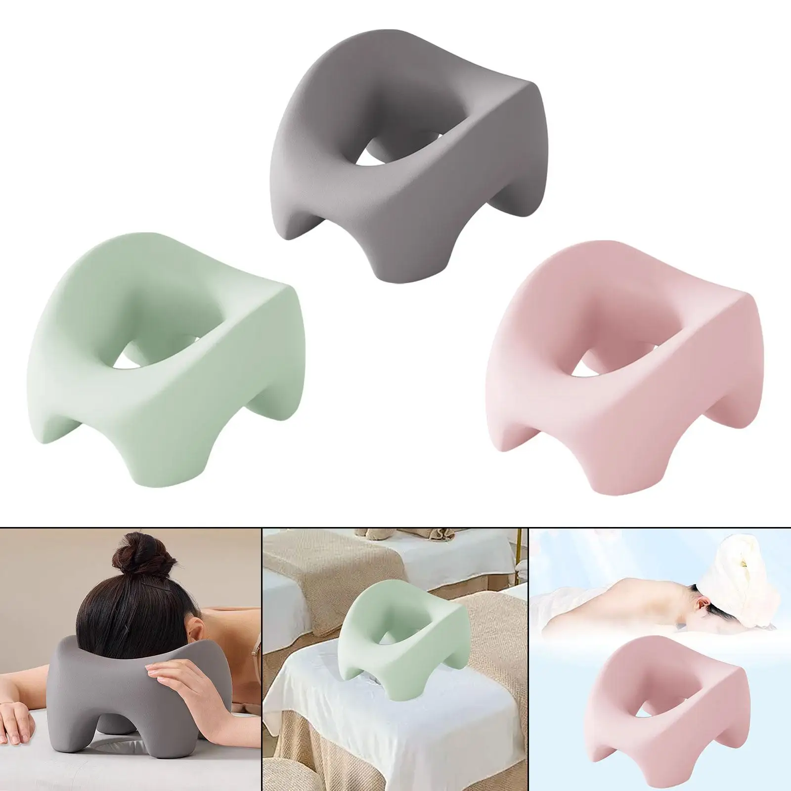 Face Down Prone Pillow SPA Massage Pillow Breathable Neck Cushion Massage Bed Headrest for Plane Travel Dad Friends Women
Face Down Prone Pillow SPA Massage Pillow Breathable Neck Cushion Massage Bed Headrest for Plane Travel Dad Friends Women