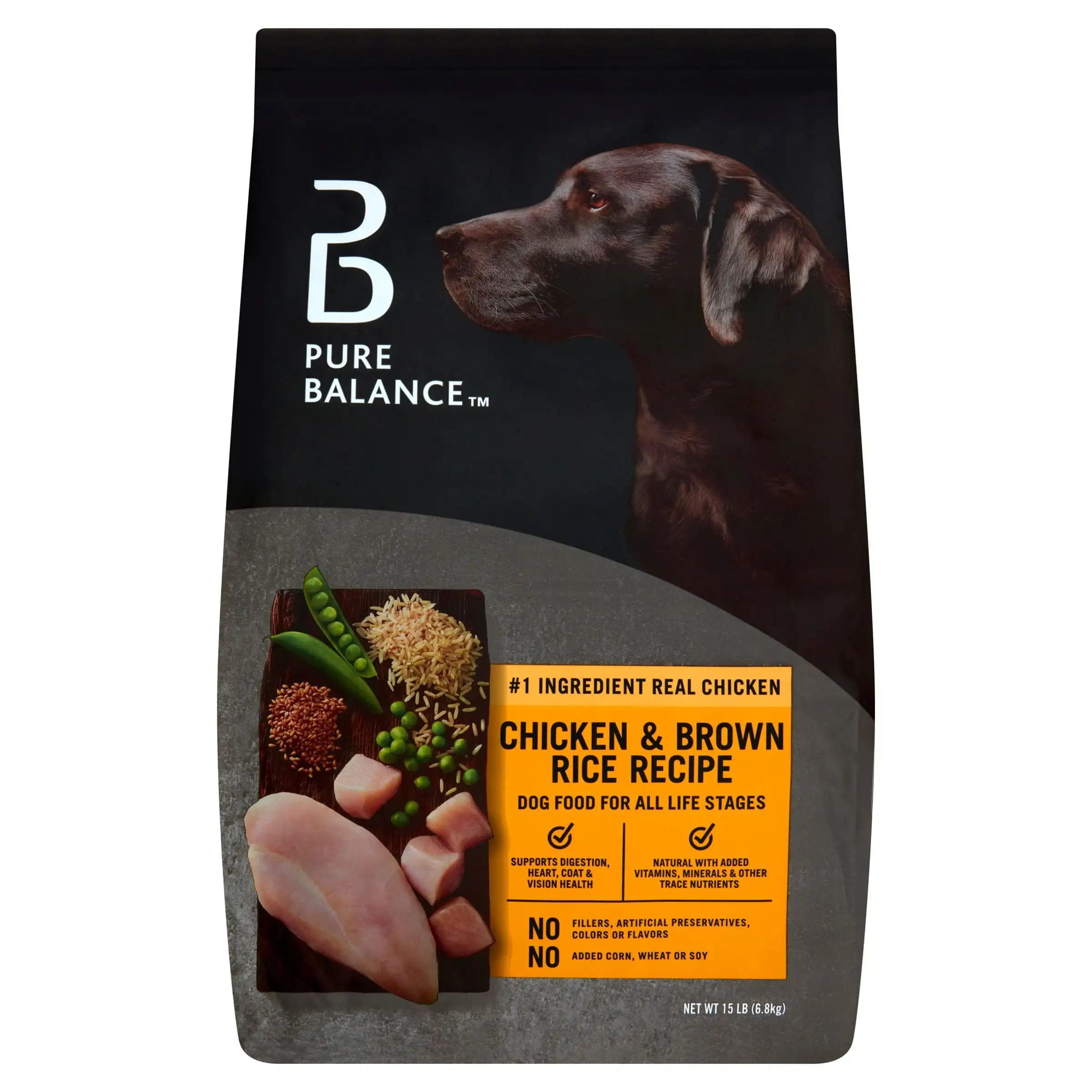 Chicken & Brown Rice Recipe Dry Dog Food, 15 Lbs
Chicken & Brown Rice Recipe Dry Dog Food, 15 Lbs