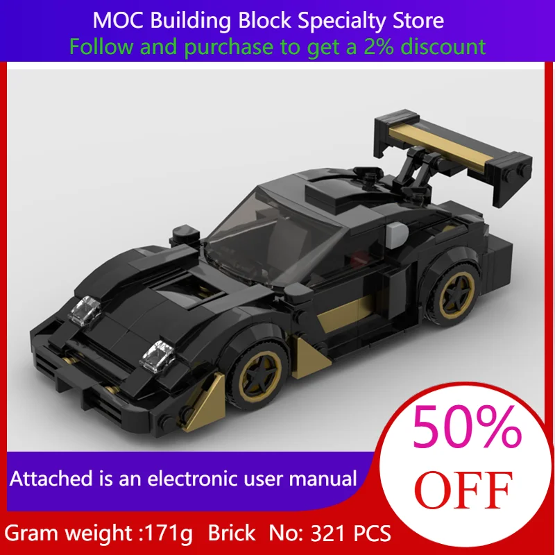 Building Block Model Car MOC 321 Parts Pikes 8 Stud Wide Version Christmas Gift For Boys Adults And Children
Building Block Model Car MOC 321 Parts Pikes 8 Stud Wide Version Christmas Gift For Boys Adults And Children