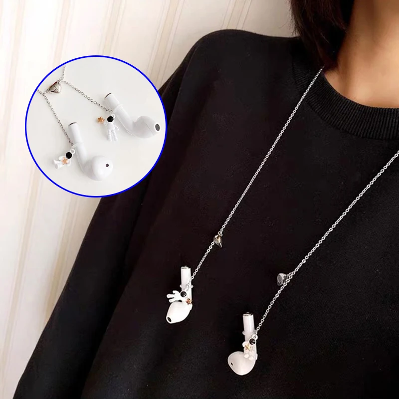 Для Pro Air Pods 3 2 1, цепочки с защитой от потери, креативный шнурок для астронавта, подвеска, наушники-вкладыши, украшения для Bluetooth-гарнитуры
Для Pro Air Pods 3 2 1, цепочки с защитой от потери, креативный шнурок для астронавта, подвеска, наушники-вкладыши, украшения для Bluetooth-гарнитуры