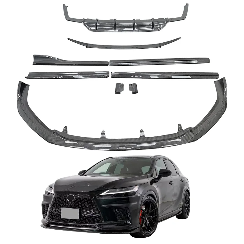 Carbon Fiber Body Kit For 2023 Lexus RX 500H Facelift Upgrade Aimgain Style Front Lip Side Skirts Rear Diffuser Spoiler
Carbon Fiber Body Kit For 2023 Lexus RX 500H Facelift Upgrade Aimgain Style Front Lip Side Skirts Rear Diffuser Spoiler