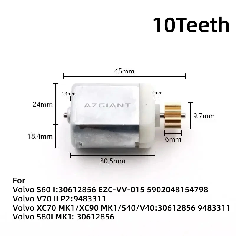 Car Parts for Volvo S80I XC90 XC70 S60 I V70 II P2 S40 V40 Cross Country Oil Fuel Tank Door Cap DC Motor Locking Power 30612856
Car Parts for Volvo S80I XC90 XC70 S60 I V70 II P2 S40 V40 Cross Country Oil Fuel Tank Door Cap DC Motor Locking Power 30612856