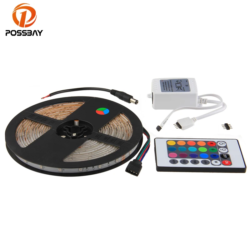 Светодиодная лента POSSBAY 5050/1210, RGB, 12 В постоянного тока, гибкая светодиодная лампа, 5 м, 150/300 светодиодов, универсальное декоративное освещение с управлением
Светодиодная лента POSSBAY 5050/1210, RGB, 12 В постоянного тока, гибкая светодиодная лампа, 5 м, 150/300 светодиодов, универсальное декоративное освещение с управлением