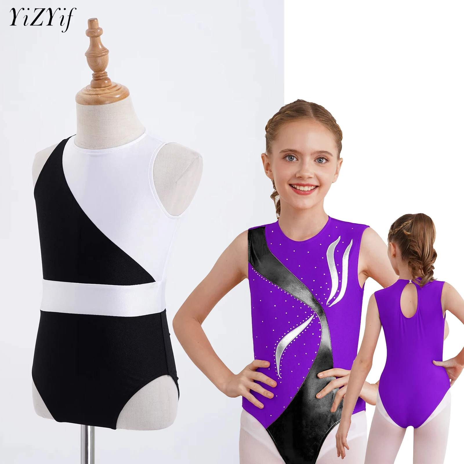 Girls Ballet Bodysuit Sleeveless Ballet Dancer Tank Leotard Turnpakje Costumes Gymnastic Jersey for Kids Dance Class Ballerina
Girls Ballet Bodysuit Sleeveless Ballet Dancer Tank Leotard Turnpakje Costumes Gymnastic Jersey for Kids Dance Class Ballerina