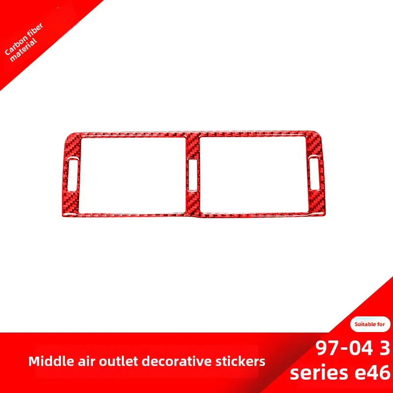 Suitable for Bmw97-04Old Style3Seriese46Interior Air Conditioning Decorative Vent Sticker Red Carbon Fiber Modification
Suitable for Bmw97-04Old Style3Seriese46Interior Air Conditioning Decorative Vent Sticker Red Carbon Fiber Modification