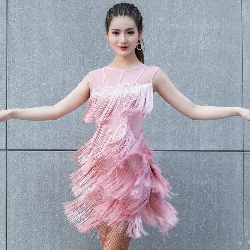 Rumba Dance/Tango/Samba dance in banquet hall/Salsa dance/Cha cha dance/Latin dance Tassel dress Professional suit female
Rumba Dance/Tango/Samba dance in banquet hall/Salsa dance/Cha cha dance/Latin dance Tassel dress Professional suit female