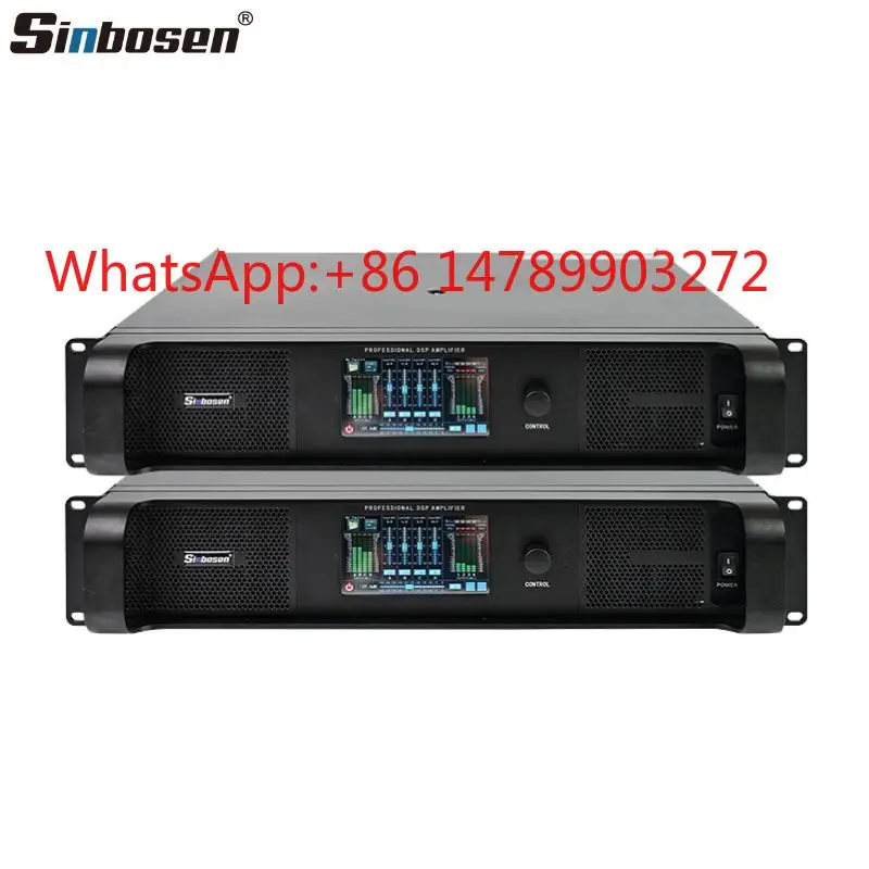 4 Channel 2100W FIR DSP Amplifier Module For Passive Stage Speaker System
4 Channel 2100W FIR DSP Amplifier Module For Passive Stage Speaker System