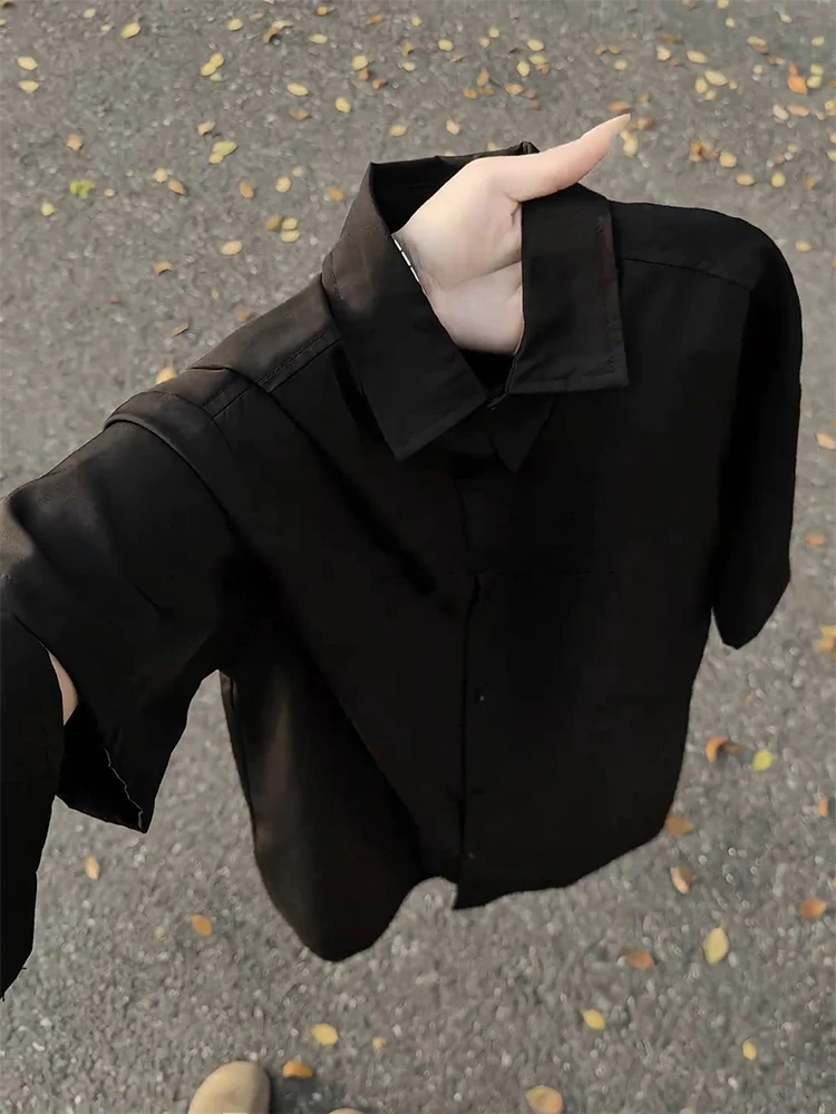 American Style Loose Fit Ice Silk Short Sleeve Shirt Men's Summer Thin Casual Shirt High Sensation Layering Sun Protection Coat
American Style Loose Fit Ice Silk Short Sleeve Shirt Men's Summer Thin Casual Shirt High Sensation Layering Sun Protection Coat