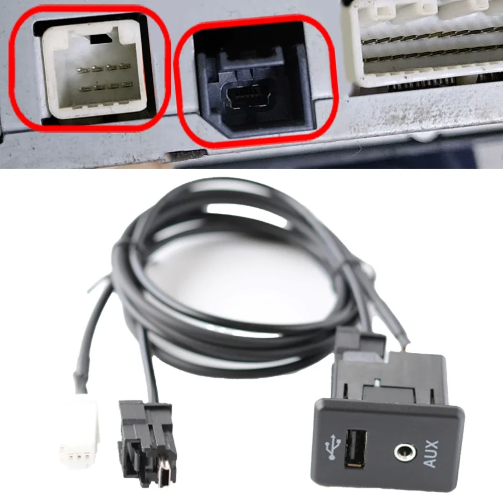 For Nissan 2013-2019 Auxiliary AUX Stereo Adaptor Audio Socket+Cable 28023-4BA0B 150CM Car AUX Audio Interface
For Nissan 2013-2019 Auxiliary AUX Stereo Adaptor Audio Socket+Cable 28023-4BA0B 150CM Car AUX Audio Interface