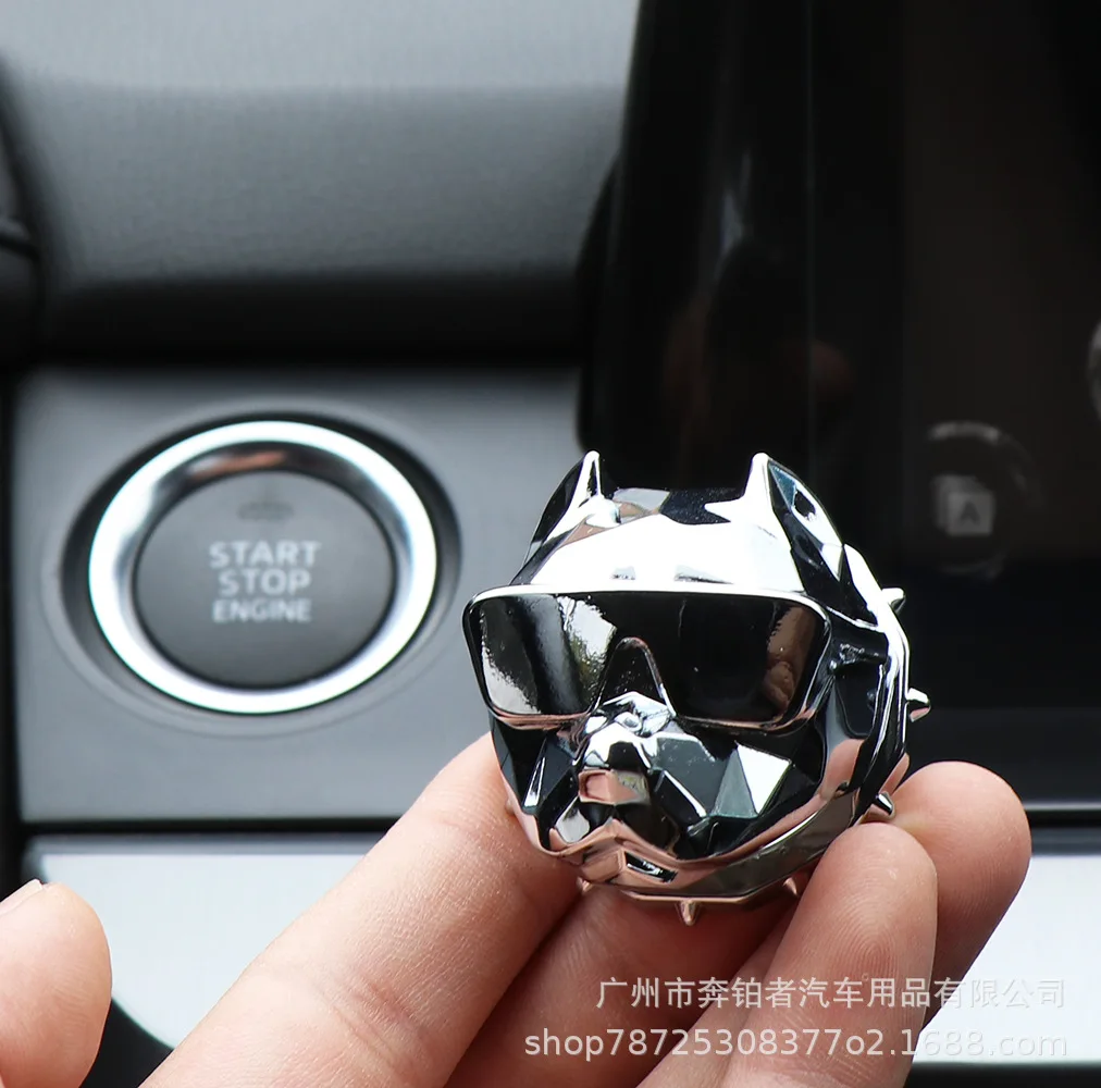 Car Decoration Domineering Bull Dog Engine Ignition Onekey Start Stop Push Switch Button Protective Auto Interior Accessories
Car Decoration Domineering Bull Dog Engine Ignition Onekey Start Stop Push Switch Button Protective Auto Interior Accessories