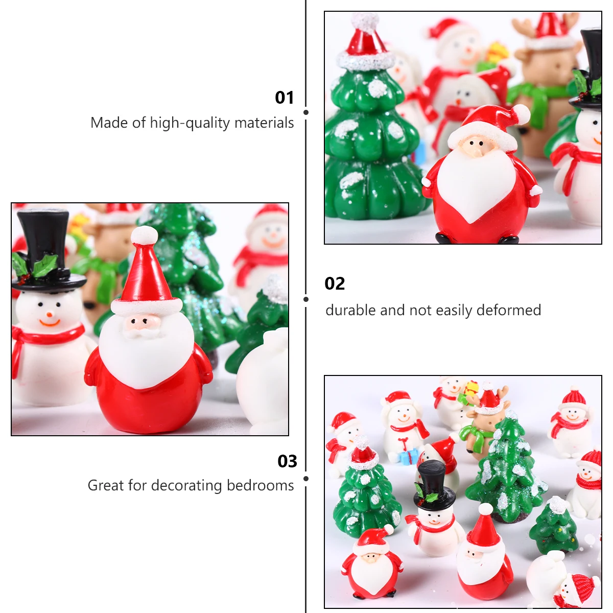 15pcs Snow Scene Ornaments Christmas Resin Decor Micro Landscape Craft Centerpieces for Tabletop Xmas Ornament Resin Crafts
15pcs Snow Scene Ornaments Christmas Resin Decor Micro Landscape Craft Centerpieces for Tabletop Xmas Ornament Resin Crafts