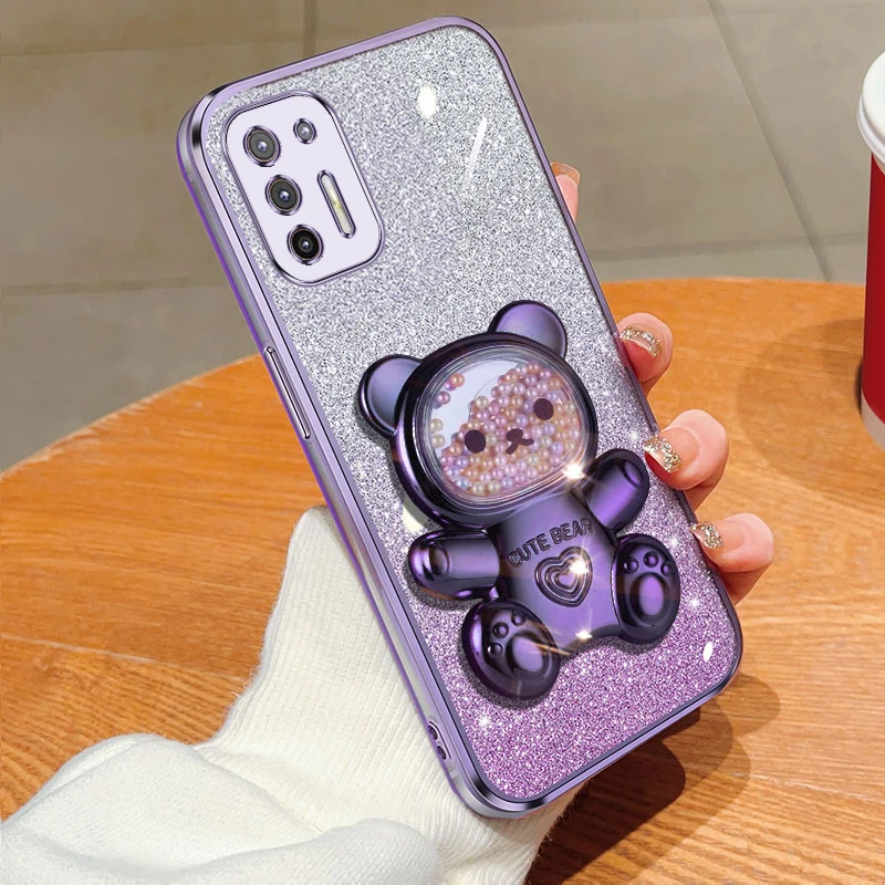 G9 Plus Case For MOTO G9 Plus Motorola Moto G9 Plus Luxury Gradient Glitter Plating Quicksand Beads Cute Bear Holder Case Cover
G9 Plus Case For MOTO G9 Plus Motorola Moto G9 Plus Luxury Gradient Glitter Plating Quicksand Beads Cute Bear Holder Case Cover
