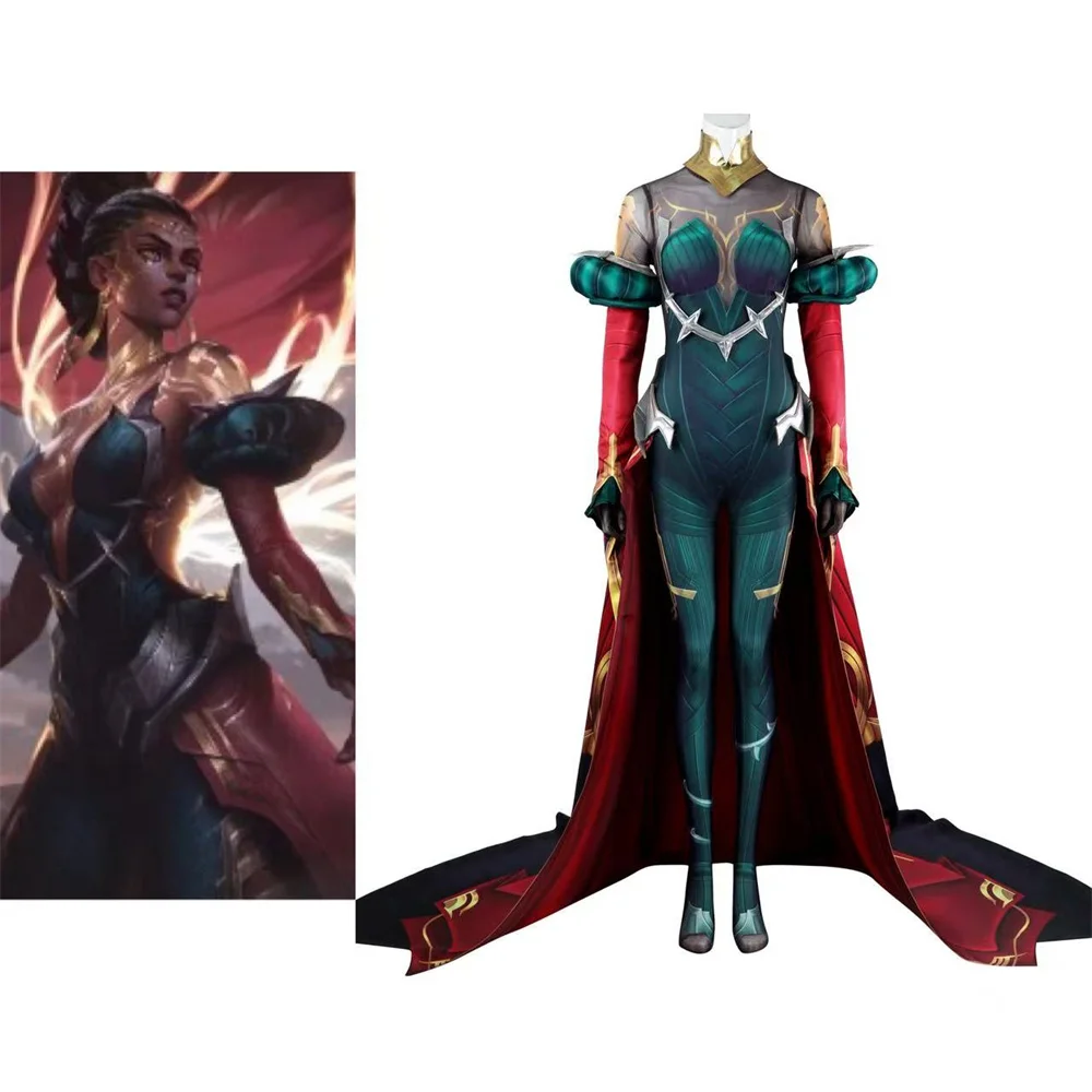 Game LOL Mel Cosplay Costume Woman Jumpsuit Disguise Battle Suits Full Set Halloween Carnival Party Outfits
Game LOL Mel Cosplay Costume Woman Jumpsuit Disguise Battle Suits Full Set Halloween Carnival Party Outfits