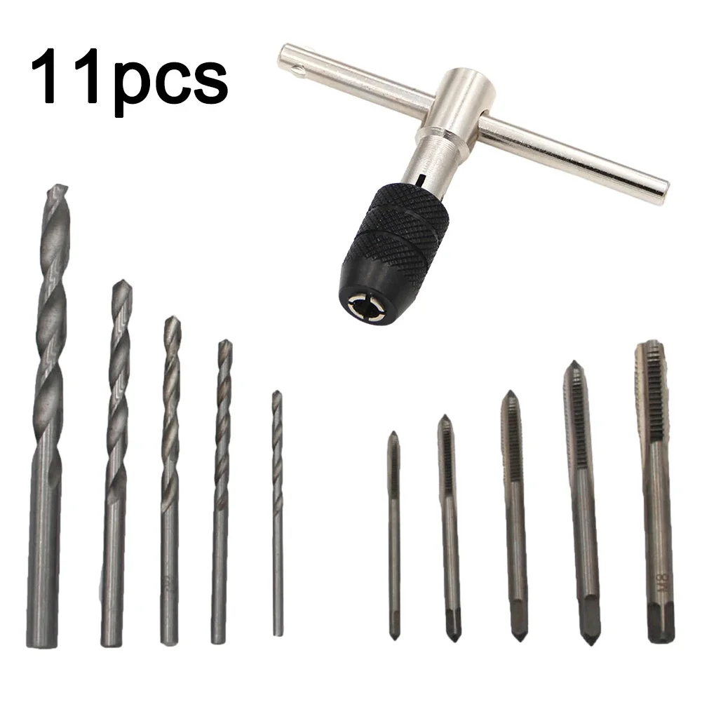 High Performance 11 Piece Tap Wrench Kit with Efficient Ratchet Mechanism Essential Tools for Precision Drilling and Tapping
High Performance 11 Piece Tap Wrench Kit with Efficient Ratchet Mechanism Essential Tools for Precision Drilling and Tapping