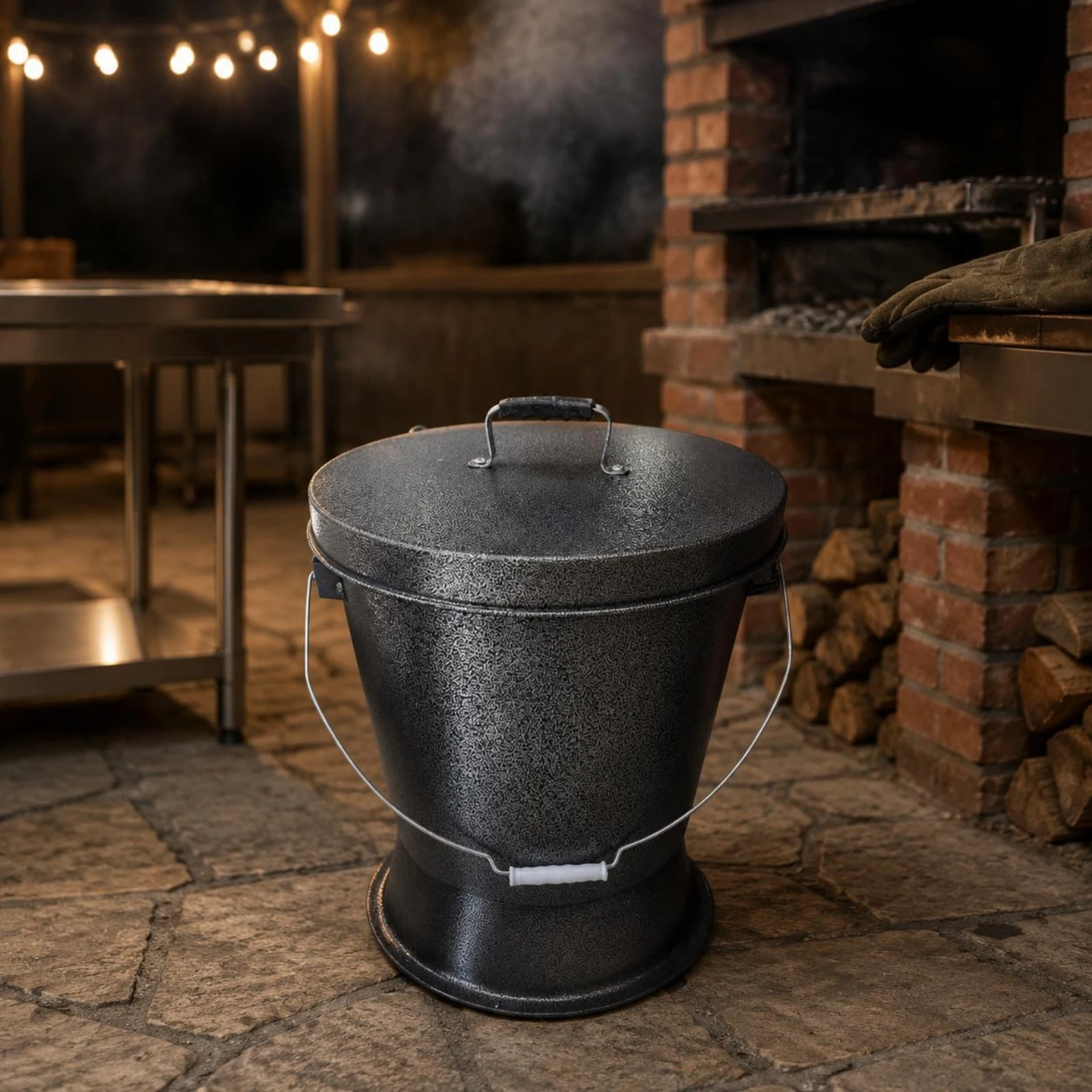 Charcoal Extinguishing Container Sealed Lid Airtight Charcoal Container Heat-Resistant Easy to Carry for Outdoor Grill Area
Charcoal Extinguishing Container Sealed Lid Airtight Charcoal Container Heat-Resistant Easy to Carry for Outdoor Grill Area