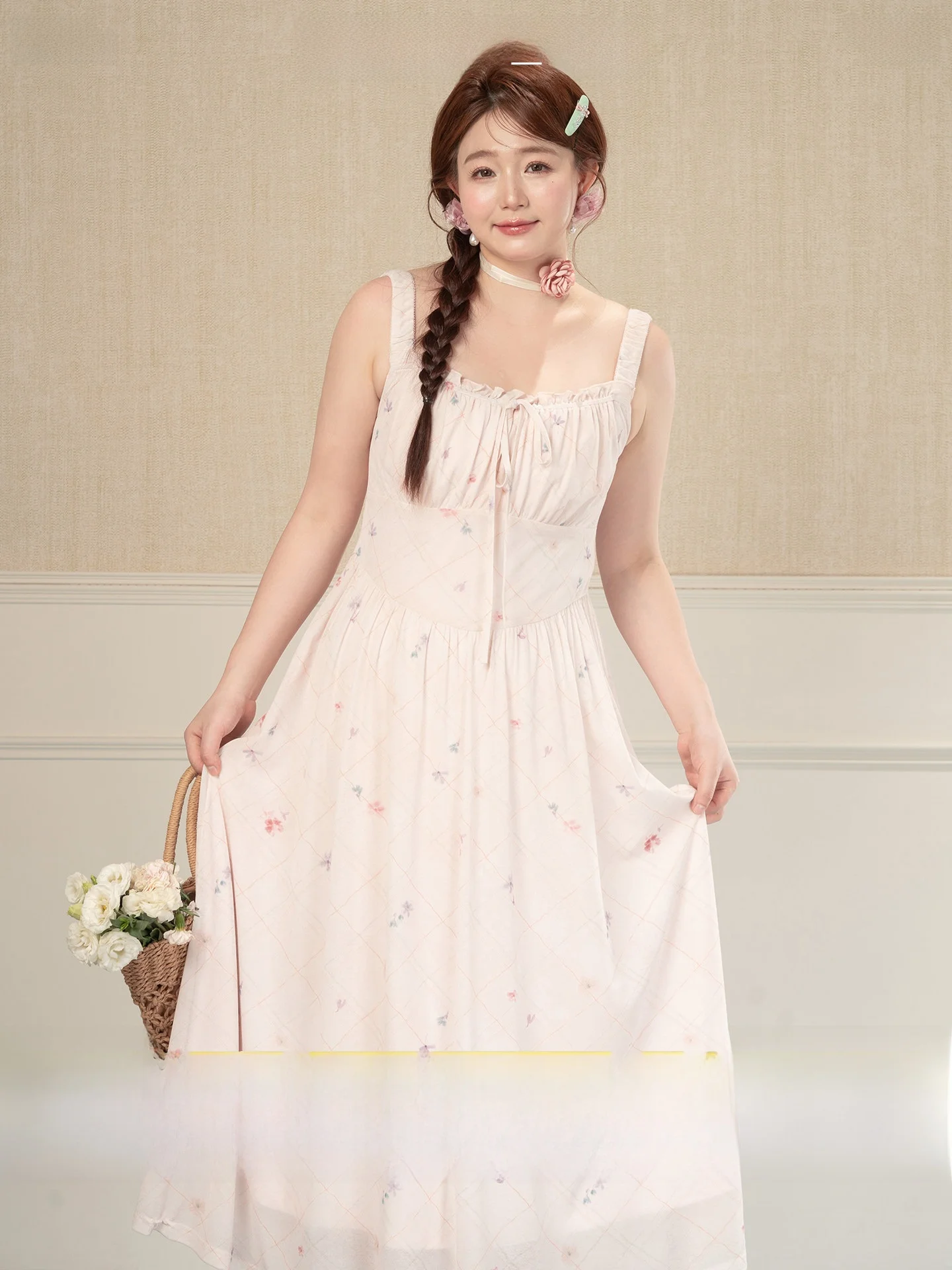 Sweet Dream Floral Print Maxi Dress Heynew plus Size Women's Clothing Pink A-Line Skirt Comfortable Fit Summer Dress
Sweet Dream Floral Print Maxi Dress Heynew plus Size Women's Clothing Pink A-Line Skirt Comfortable Fit Summer Dress