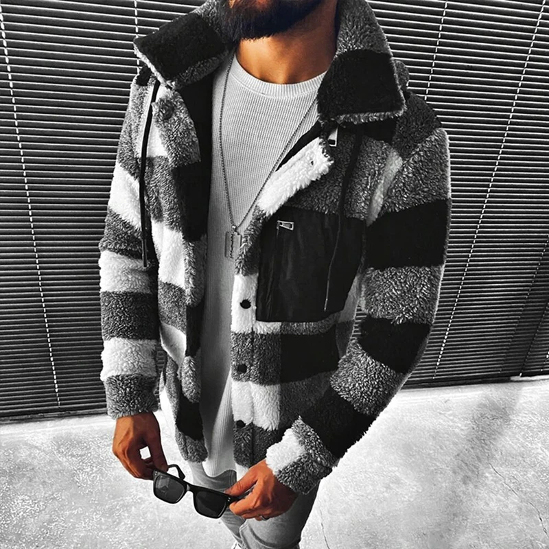 Vintage Woolen Coats for Men Casual Plaid Long Sleeve Hooded Jackets Mens Autumn Winter Fashion Loose Hoodies Cardigan Outerwear
Vintage Woolen Coats for Men Casual Plaid Long Sleeve Hooded Jackets Mens Autumn Winter Fashion Loose Hoodies Cardigan Outerwear