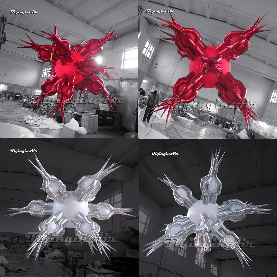 3m Hanging Red/Silvery Giant Inflatable Artificial Satellite Personalized Lantern Balloon Blow Up Science Fiction Spaceship
3m Hanging Red/Silvery Giant Inflatable Artificial Satellite Personalized Lantern Balloon Blow Up Science Fiction Spaceship