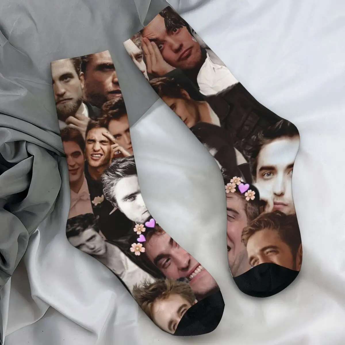 Носки Robert Pattinson, модные чулки с коллажем, зимние нескользящие мужские носки, дышащие спортивные носки для бега на заказ
Носки Robert Pattinson, модные чулки с коллажем, зимние нескользящие мужские носки, дышащие спортивные носки для бега на заказ