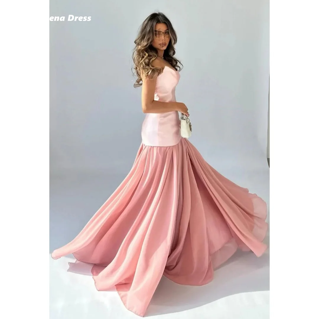 Lena Custom Made Elegant Long Dress Pink Ball Gowns Line A Robe Soiree Wedding Party Dress Woman 2025 Satin Cloth Off-shoulder
Lena Custom Made Elegant Long Dress Pink Ball Gowns Line A Robe Soiree Wedding Party Dress Woman 2025 Satin Cloth Off-shoulder