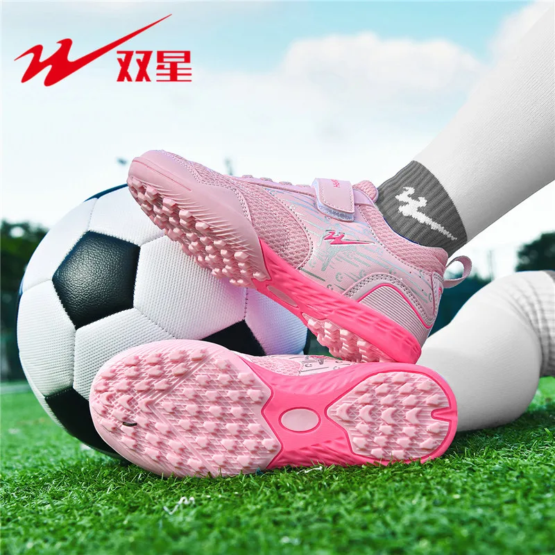 Junior training football boots bright stylish look, easy movement, non-slip cleats for young football enthusiasts
Junior training football boots bright stylish look, easy movement, non-slip cleats for young football enthusiasts