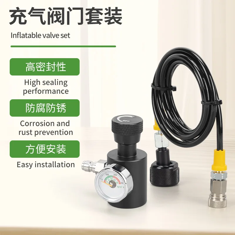 Цилиндр для газированной воды TR21-4 Адаптер для накачивания Газированная вода Клапан для накачивания Углекислий газ Соединитель трубы высокого давления
Цилиндр для газированной воды TR21-4 Адаптер для накачивания Газированная вода Клапан для накачивания Углекислий газ Соединитель трубы высокого давления