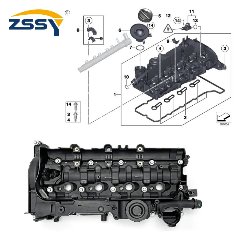 11128570828 11128589941 Engine Valve Cover For BMW Mini B47 N47 1 3 5 Series X1 X3 X5
11128570828 11128589941 Engine Valve Cover For BMW Mini B47 N47 1 3 5 Series X1 X3 X5