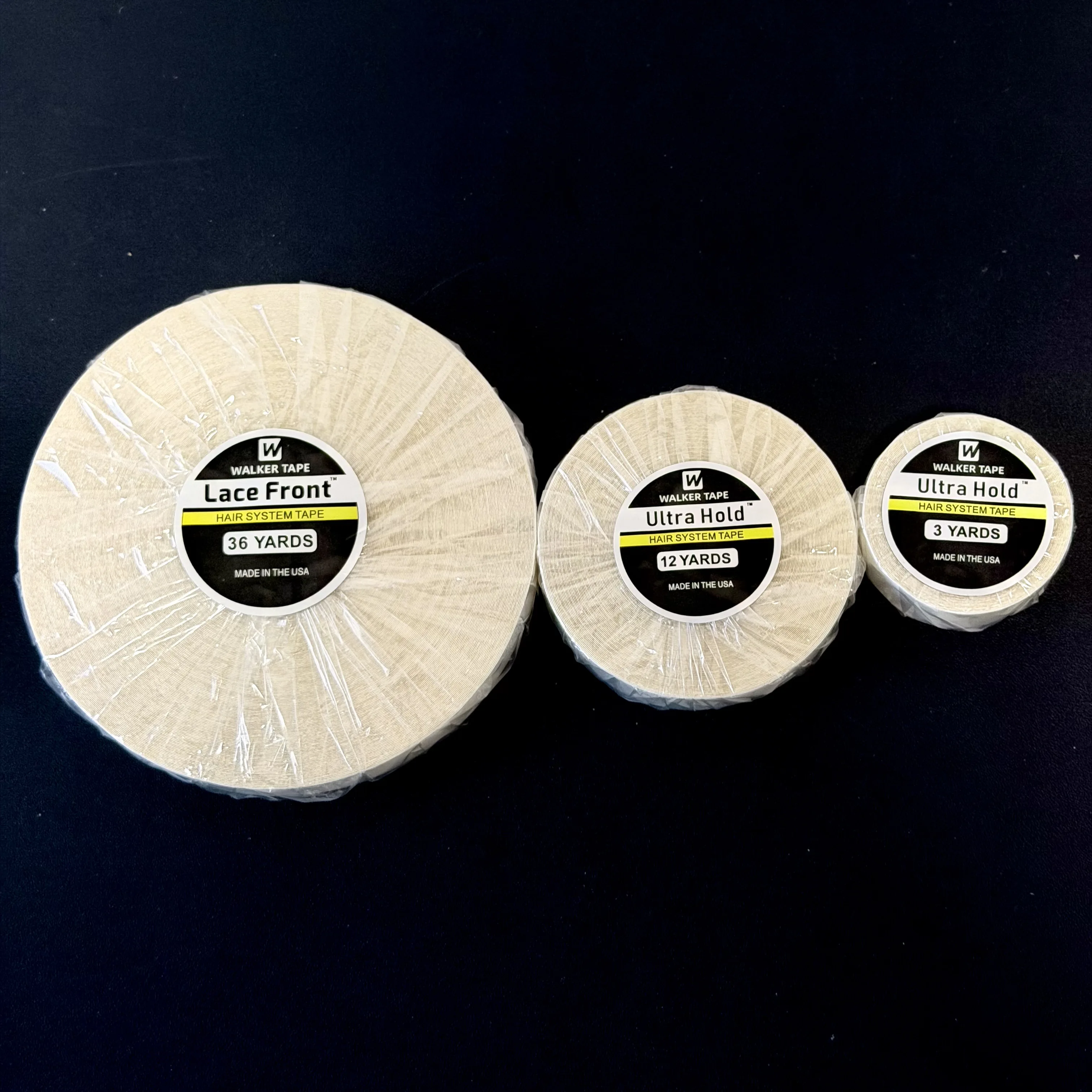 Walker Lace Front Tape 36/12/3 Yards Waterproof Double Sided Adhesive Tape for Hair Extensions
Walker Lace Front Tape 36/12/3 Yards Waterproof Double Sided Adhesive Tape for Hair Extensions