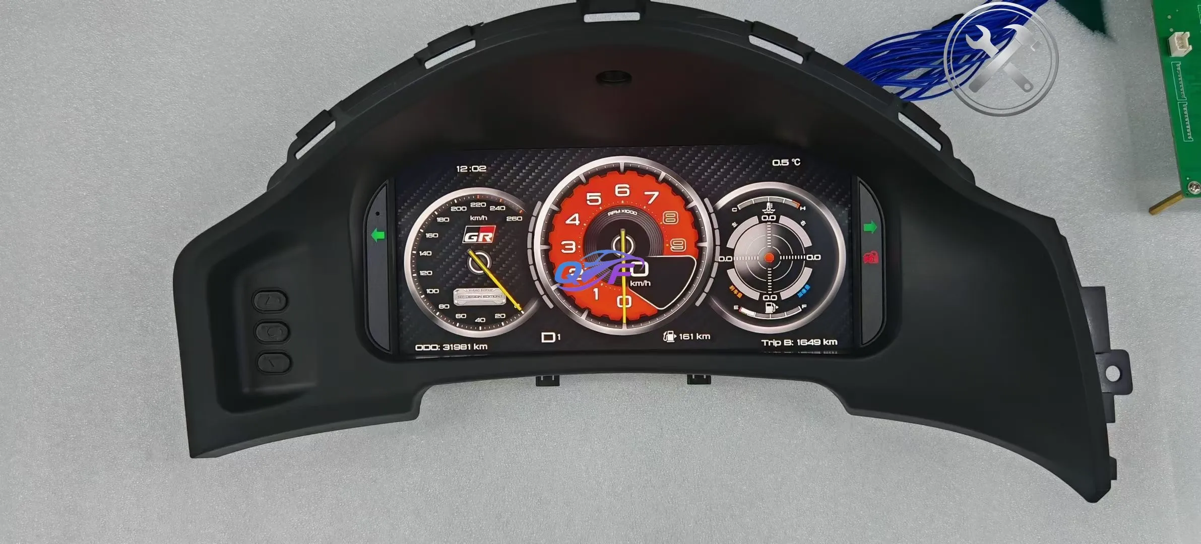 LINUX System Auto Speedometer HD LCD Dashboard Instrument Digital Cluster Upgrade Parts for 86 BRZ 2013-2019
LINUX System Auto Speedometer HD LCD Dashboard Instrument Digital Cluster Upgrade Parts for 86 BRZ 2013-2019