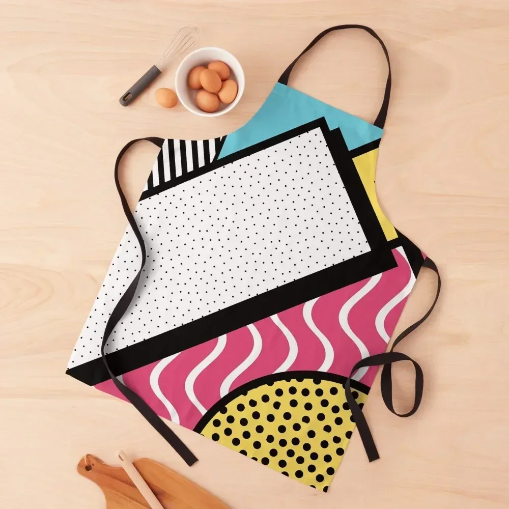 Abstract 80s memphis pop art style graphics Apron kitchen item Trim Cloth Kids Apron
Abstract 80s memphis pop art style graphics Apron kitchen item Trim Cloth Kids Apron