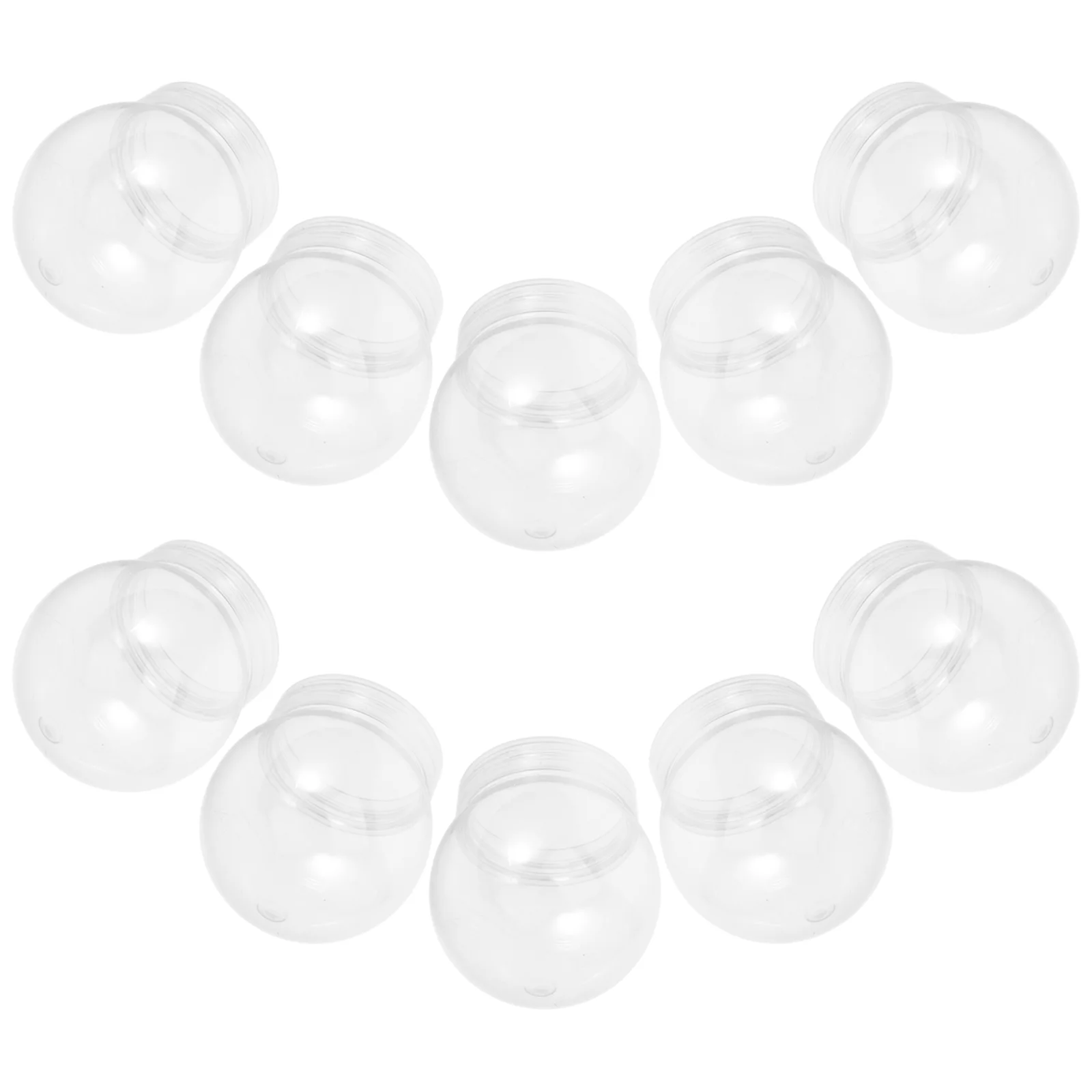 20 Pcs DIY Snow Globe Clear Ornaments Empty Water Globes Gadgets Plastic Reusable Child
20 Pcs DIY Snow Globe Clear Ornaments Empty Water Globes Gadgets Plastic Reusable Child