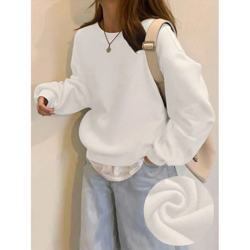 Retro Loose Hoodie Women's Comfortable Sweatshirt Spring Fashion Casual Streetwear No Hood Material 100% Other
Retro Loose Hoodie Women's Comfortable Sweatshirt Spring Fashion Casual Streetwear No Hood Material 100% Other