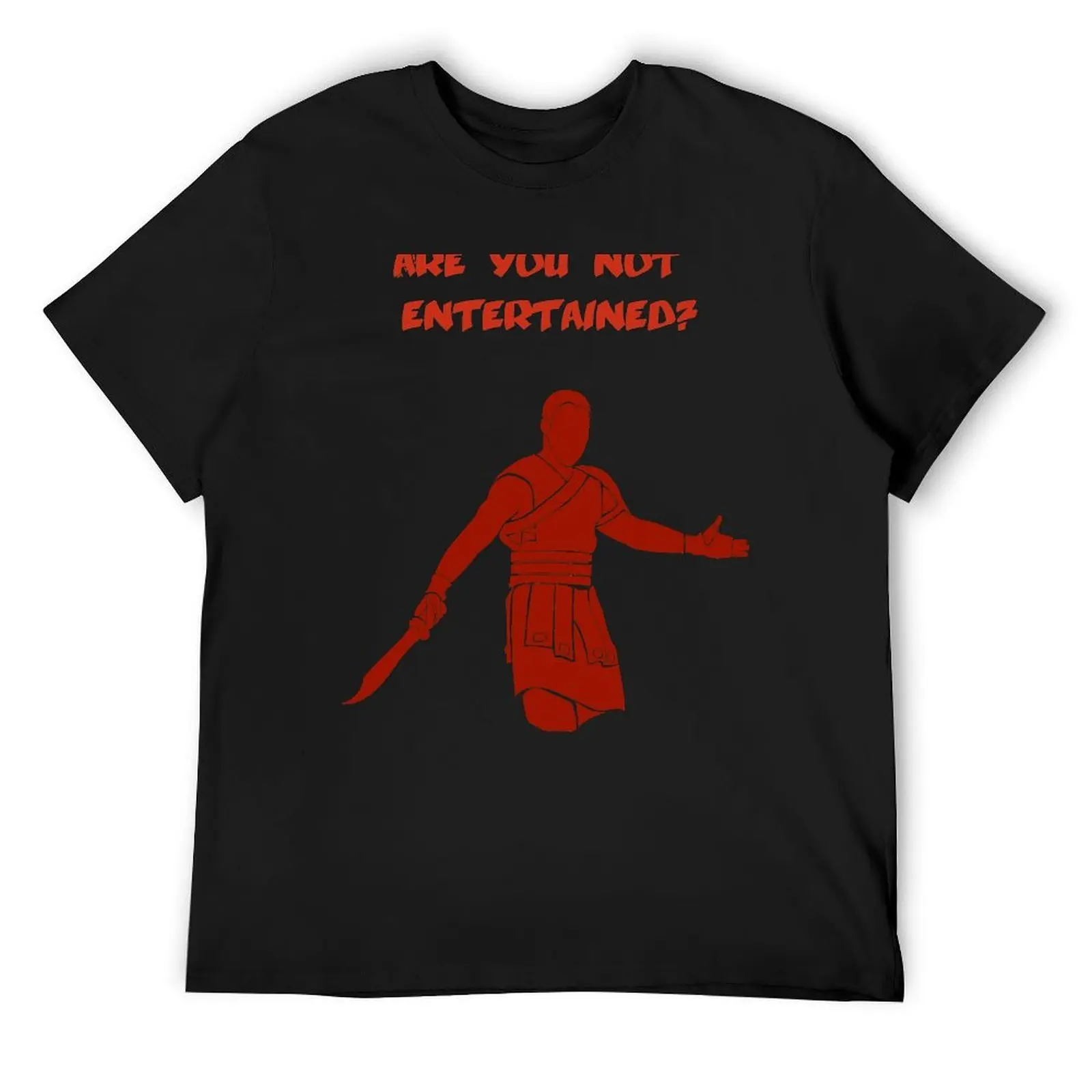 Movies - Gladiator - are you not entertained - dark T-Shirt man t shirt sports fans compression shirt men
Movies - Gladiator - are you not entertained - dark T-Shirt man t shirt sports fans compression shirt men