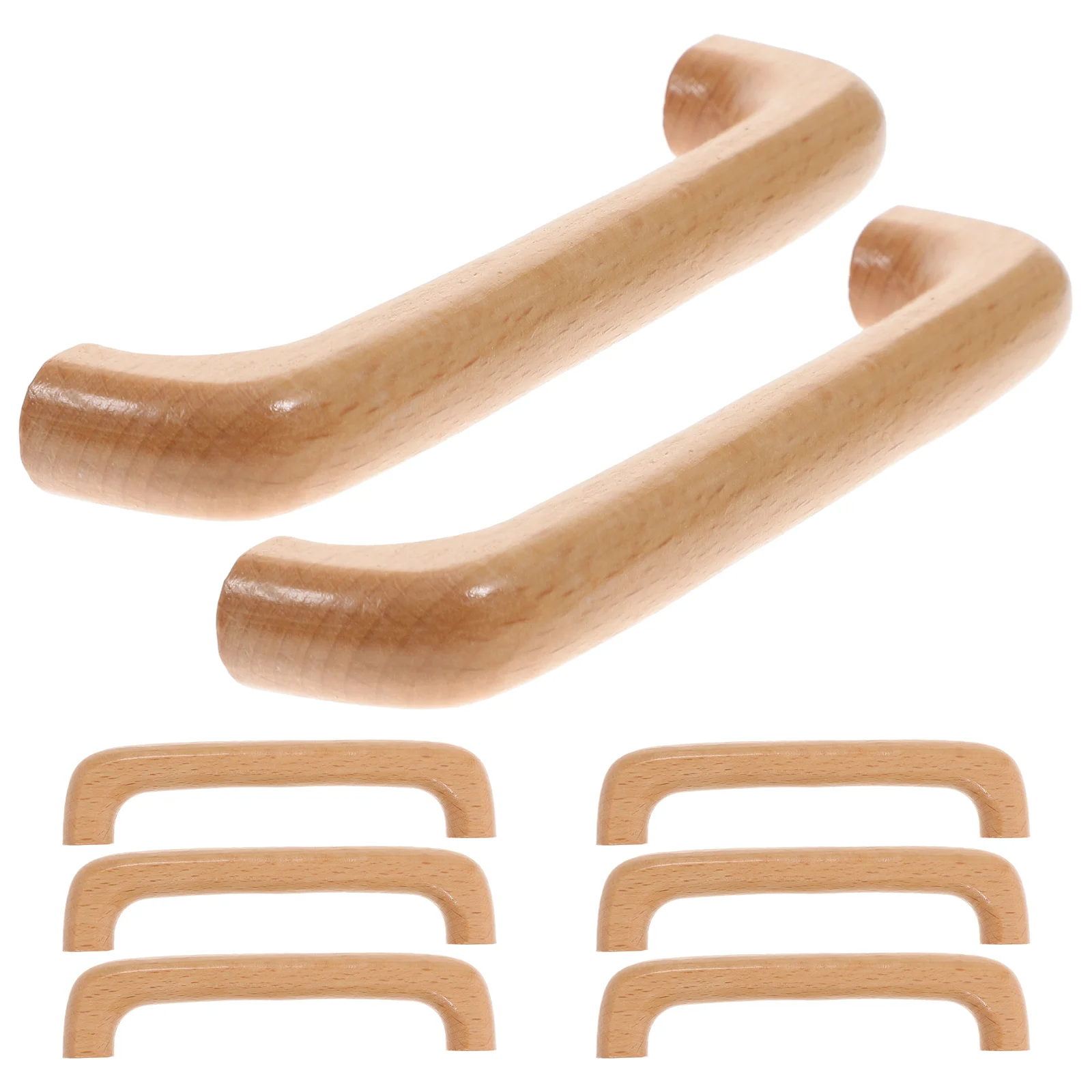 8 Pcs Wooden Drawer Pulls Door Knob Handle for Dresser Accessories Cabinet Beech Replacement Furniture
8 Pcs Wooden Drawer Pulls Door Knob Handle for Dresser Accessories Cabinet Beech Replacement Furniture