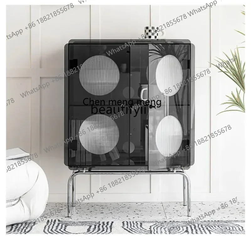 new style LBX Modern Minimalist Meal Side Cabinet Locker Minimalist Acrylic Living Room Side Cabinet Glass Wine Cabinet ss 7304
new style LBX Modern Minimalist Meal Side Cabinet Locker Minimalist Acrylic Living Room Side Cabinet Glass Wine Cabinet ss 7304