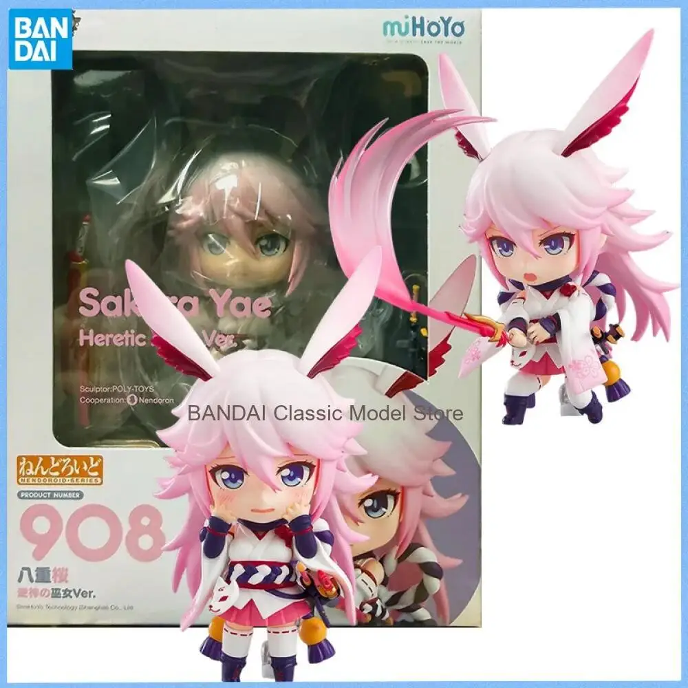 GSC Nendoroid Honkai 3 Sakura Yae Heretic Miko Ver. Anime Action Figure Collectible Movable Model Doll Toy Gift For Anime Fans
GSC Nendoroid Honkai 3 Sakura Yae Heretic Miko Ver. Anime Action Figure Collectible Movable Model Doll Toy Gift For Anime Fans
