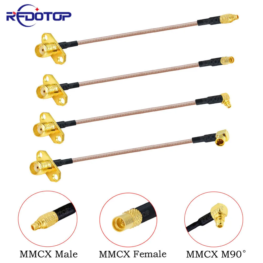 1Pcs RG316 SMA Female 2 Hole Flange Panel Mount to MMCX Male/Female Connector 50Ohm RG-316 RF Coaxial Cable Extension Jumper
1Pcs RG316 SMA Female 2 Hole Flange Panel Mount to MMCX Male/Female Connector 50Ohm RG-316 RF Coaxial Cable Extension Jumper