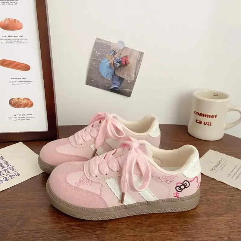 Anime Kawayi Hello Kitty Sanrio Girl Training Shoes Sports Shoes Spring Autumn Cute Embroidery Sneakers Cartoon Board Shoes Gift
Anime Kawayi Hello Kitty Sanrio Girl Training Shoes Sports Shoes Spring Autumn Cute Embroidery Sneakers Cartoon Board Shoes Gift