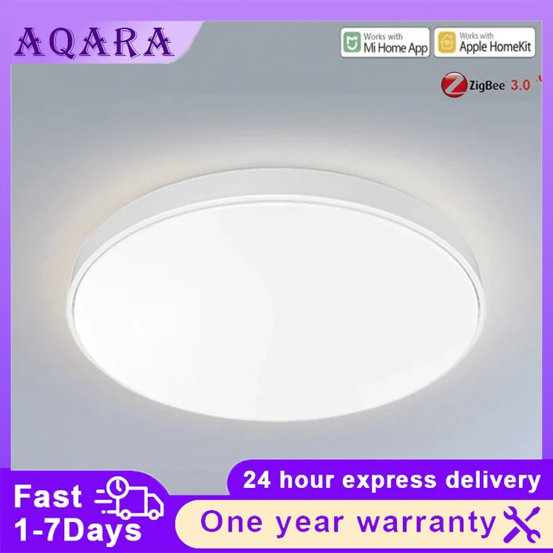 Aqara Smart Ceiling Light L1 Zigbee Adjustable Color Temperature Smart Home Intelligent Linkage Works With Homekit Mi Home APP
Aqara Smart Ceiling Light L1 Zigbee Adjustable Color Temperature Smart Home Intelligent Linkage Works With Homekit Mi Home APP
