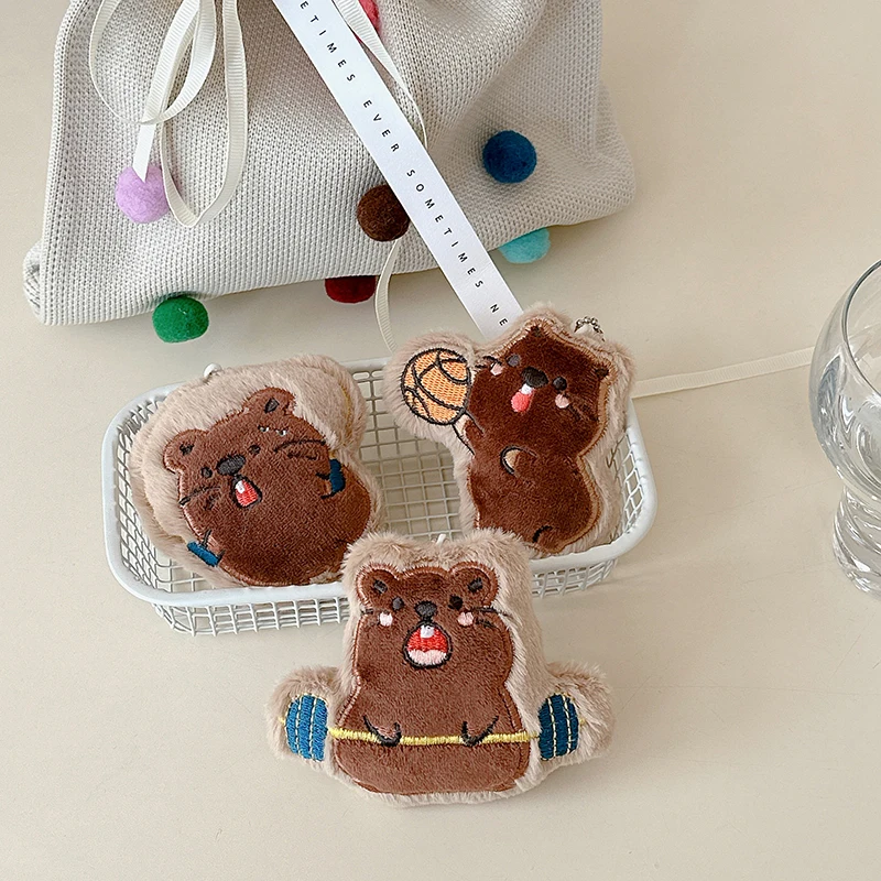 Cute Squeaky Groundhog Plush Keyring Cartoon Animal Stuffed Doll Keyring Bag Pendant Key Hanging Decoration Couple Gifts
Cute Squeaky Groundhog Plush Keyring Cartoon Animal Stuffed Doll Keyring Bag Pendant Key Hanging Decoration Couple Gifts