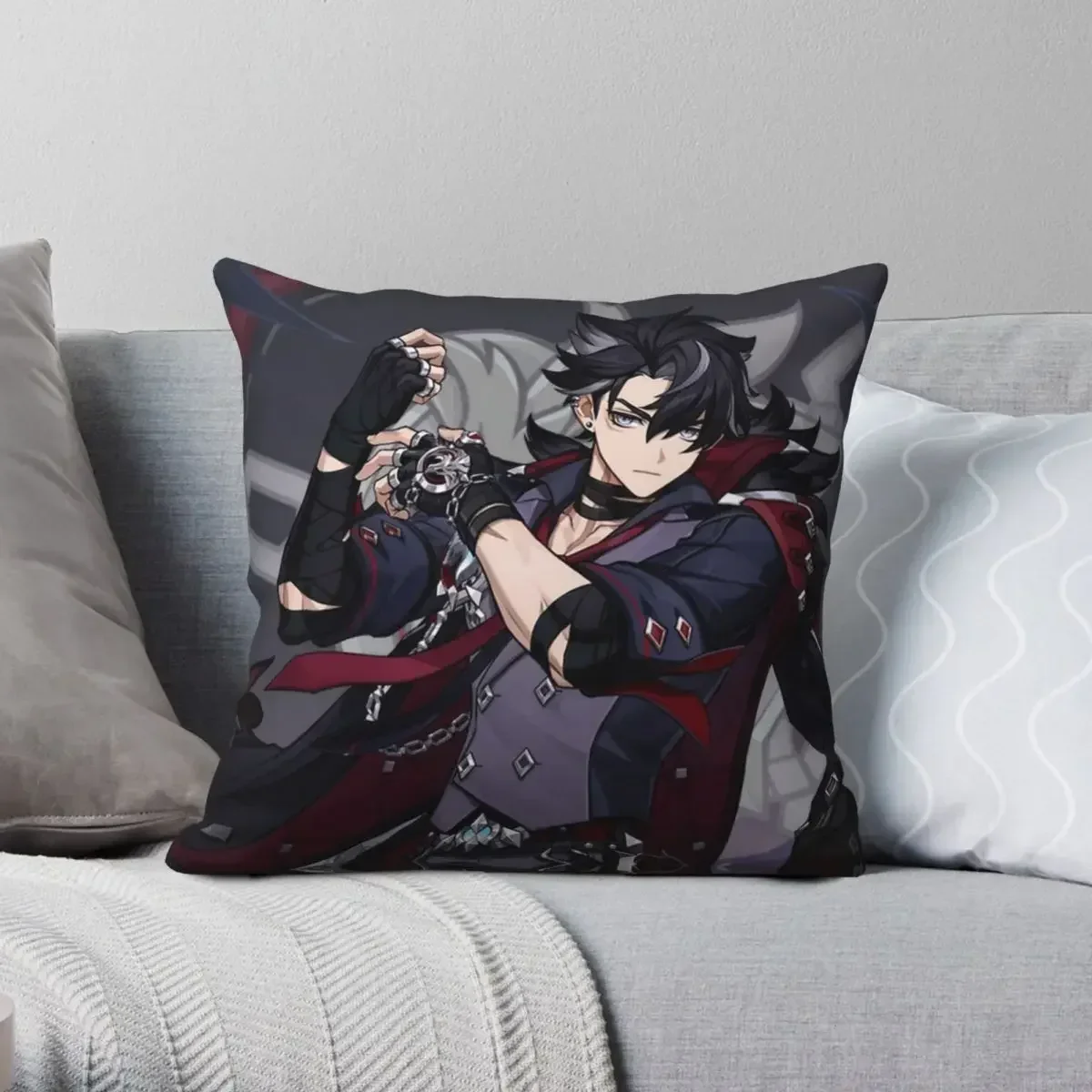 Genshin Impact Wriothesley Square Pillowcase Polyester Linen Velvet Creative Zip Decor Pillow Case Car Cushion Cover
Genshin Impact Wriothesley Square Pillowcase Polyester Linen Velvet Creative Zip Decor Pillow Case Car Cushion Cover