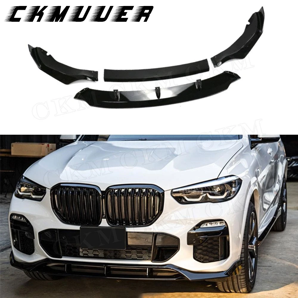 CKMUUER for BMW X5 G05 M sport 2019+ Car Styling Front Lip Add On Kits 4Pcs/Set Carbon Fiber Front Bumper Lip Spoiler Splitter
CKMUUER for BMW X5 G05 M sport 2019+ Car Styling Front Lip Add On Kits 4Pcs/Set Carbon Fiber Front Bumper Lip Spoiler Splitter