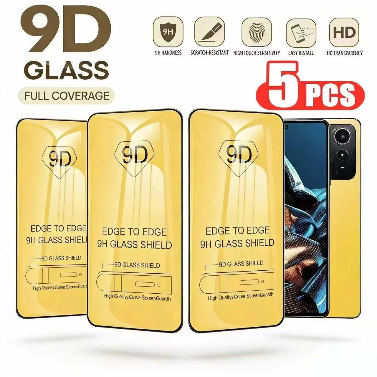 5PCS 9D HD Full Tempered Glass For iPhone 15 17 11 16 14 13 12 Pro Max Screen Protector For iPhone Air XS Max XR X SE 7 8 6 Plus
5PCS 9D HD Full Tempered Glass For iPhone 15 17 11 16 14 13 12 Pro Max Screen Protector For iPhone Air XS Max XR X SE 7 8 6 Plus