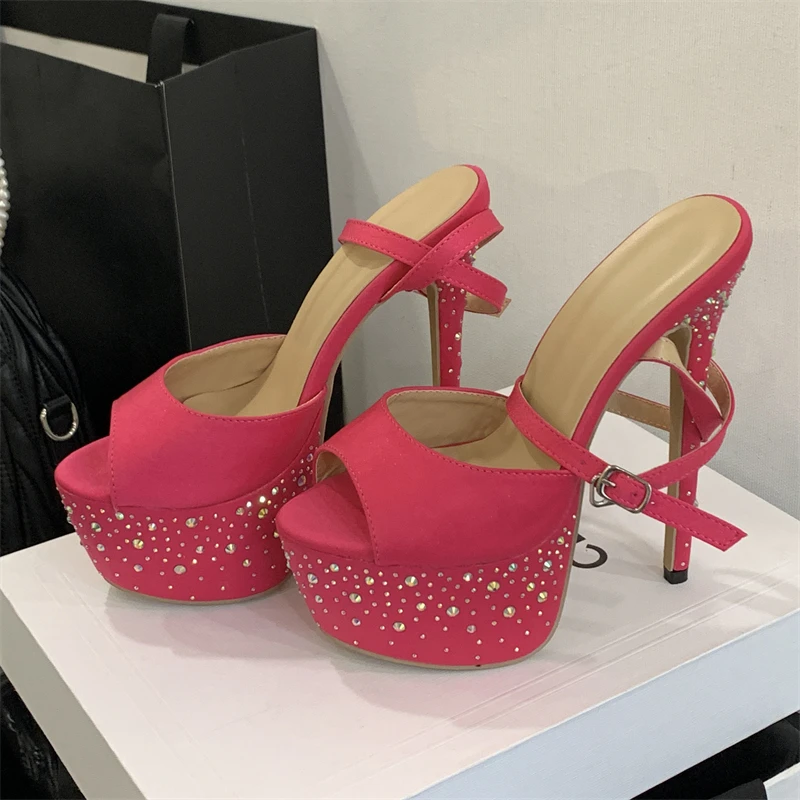 Eilyken/женские сандалии, пикантные туфли на массивной платформе, фетиш, туфли на очень тонком высоком каблуке, элегантные туфли-лодочки с пряжкой и ремешком для банкета, вечеринки, выпускного вечера
Eilyken/женские сандалии, пикантные туфли на массивной платформе, фетиш, туфли на очень тонком высоком каблуке, элегантные туфли-лодочки с пряжкой и ремешком для банкета, вечеринки, выпускного вечера