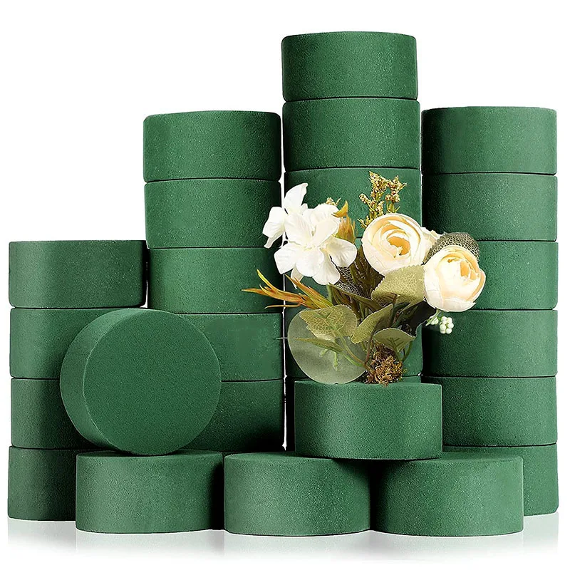 15PCS Green Floral Foam,Round Floral Foam Brick,Dry Floral Foam Blocks,Artificial Flower Mud DIY Pampas Grass Flower Arrangement
15PCS Green Floral Foam,Round Floral Foam Brick,Dry Floral Foam Blocks,Artificial Flower Mud DIY Pampas Grass Flower Arrangement